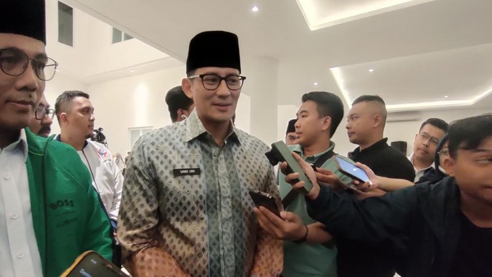 Menparekraf sekaligus Ketua Badan Bappilu PPP, Sandiaga Uno.