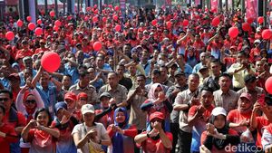 Momen Pemecahan Rekor MURI Menari untuk Kesehatan Jantung