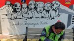 Mural Pemilu Damai Hiasi Sudut-sudut Ibu Kota