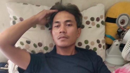 Korban penganiayaan sekelompok pria pesta miras di Kota Denpasar, Kamis dini hari (28/9/2023).