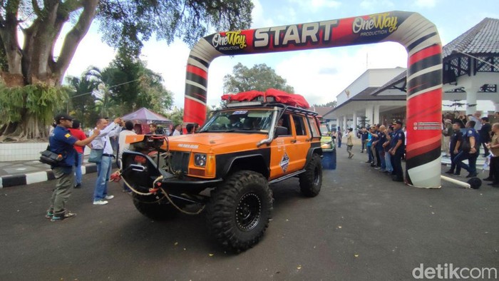 Para Offroader dari seluruh Indonesia siap menjajal keindahan alam Ciamis