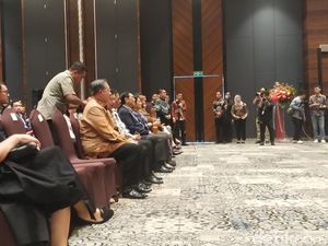 Perayaan 76 Tahun Luhut, SBY-JK-Prabowo Duduk Sebelahan