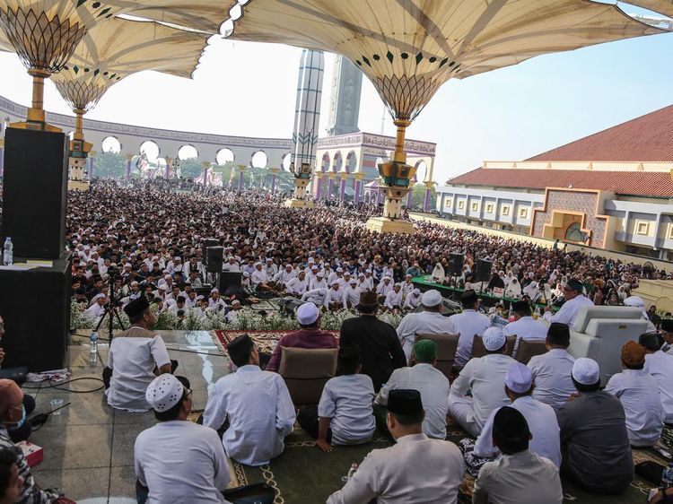 Peringatan Maulid Nabi Muhammad SAW di Masjid Agung Jateng