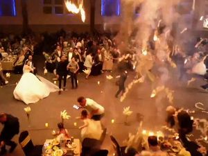 Gedung Pernikahan Ludes Terbakar di Irak, Ini Penyebabnya
