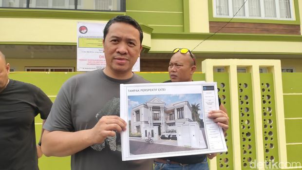 Polisi temukan buku desain rumah mewah yang akan dibangun atas nama David