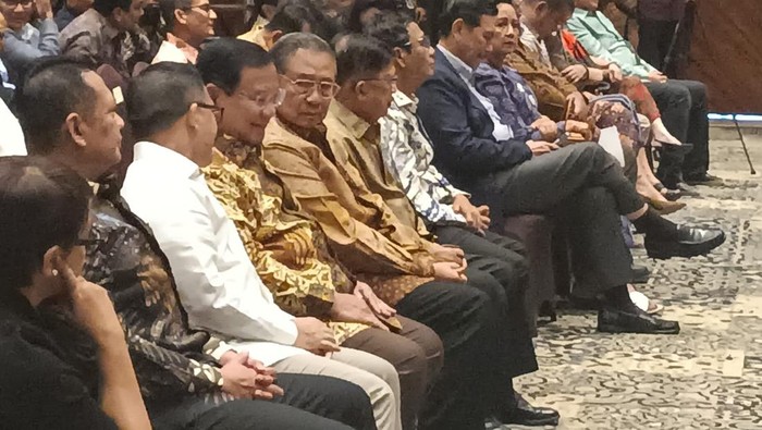 Prabowo Subianto hadir di Perayaan Ulang Tahun Luhut
