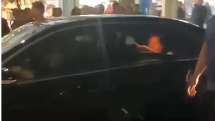 Presiden Jokowi saat kunjungi Malioboro Jogja, Kamis (28/9/2023).