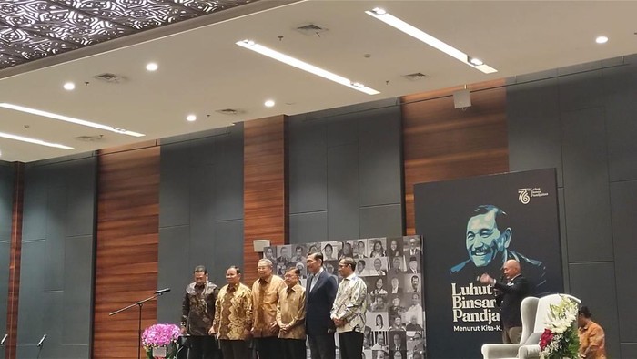 SBY, Prabowo, Luhut, JK dan Mahfud (Tina-detikcom)
