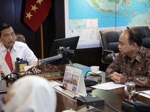Menko Marves-Menkominfo Bahas Perizinan Starlink di Indonesia