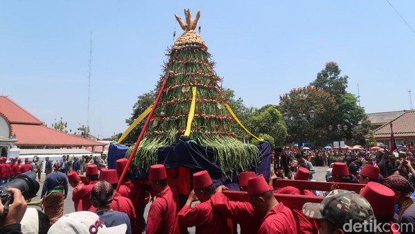 Potret Meriahnya Garebeg Mulud Keraton Jogja