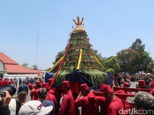 Potret Meriahnya Garebeg Mulud Keraton Jogja