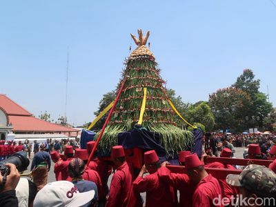 Potret Meriahnya Garebeg Mulud Keraton Jogja