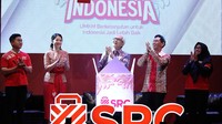 Deputi Bidang Koordinasi Ekonomi Digital, Ketenagakerjaan, dan Usaha Mikro, Kecil dan Menengah Kementerian Koordinator Bidang Perekonomian Republik Indonesia Rudy Salahuddin (tengah), Direktur PT HM Sampoerna Tbk. Ivan Cahyadi (kedua kanan), Direktur PT SRC Indonesia Sembilan Rima Tanago (kedua kiri) bersama Pemilik Toko SRC Putra Jaya Kartika (kanan) dan Mitra SRC Cacan Gerry (kiri) dalam acara Talkshow “SRC untuk Indonesia: UMKM Berkelanjutan untuk Indonesia #JadiLebihBaik” di Jakarta, Rabu (27/9). 