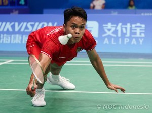 Jonatan dan Ginting Diminta Lebih Relaks di Nomor Perorangan