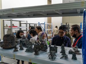 Potret Terkini Artefak Museum Nasional Usai Kebakaran