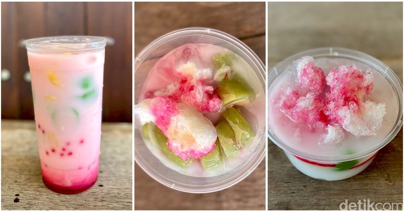 Adu Segar 3 Es Pisang Ijo dari Restoran dan UMKM, Mana yang Legit Enak?