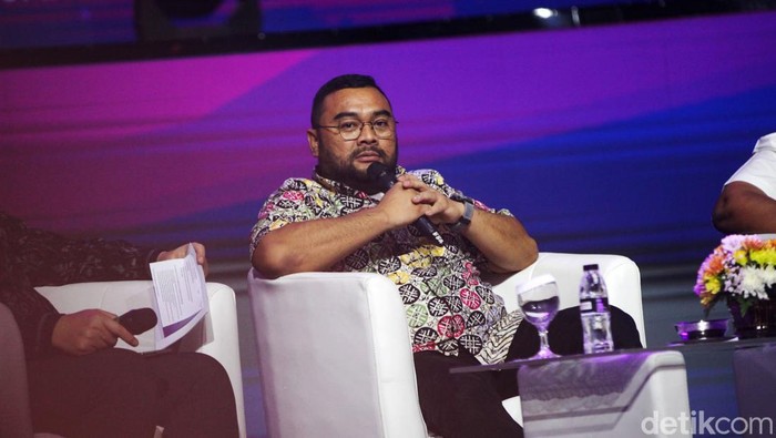 Bos GoTo-Lion Air Group Bicara Inovasi Transportasi di Hub Space 2023 Hub Space X KAI Expo 2023 digelar di JCC, Senayan, Jakarta Jumat (29/9). Di acara itu bos GoTo, Blue Bird hingga Lion Air Group mengungkapkan beberapa inovasi yang dilakukan oleh perusahaannya.