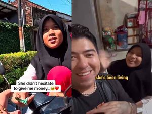 Viral Desainer AS Beri Segepok Uang ke Gadis Yatim Piatu di Bali