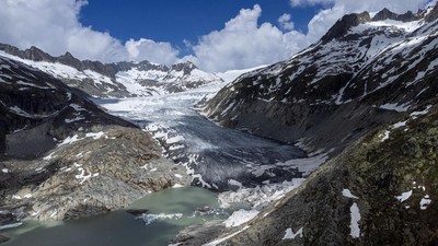 Darurat! Gletser di Swiss Hilang 10 Persen dalam Dua Tahun