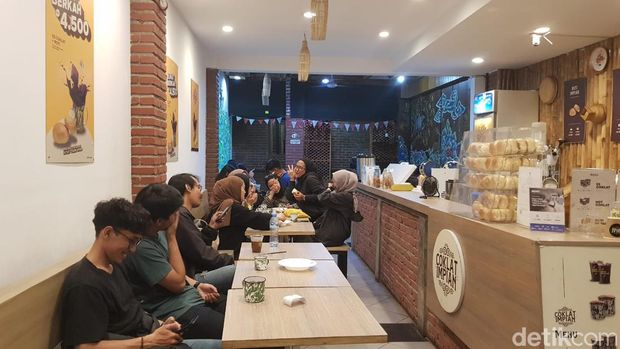 Es Coklat Impian di Bandung.