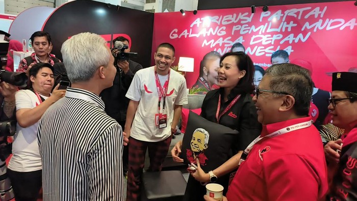 Ganjar dan Hasto tinjau tekonologi dan inovasi pangan di Rakernas PDIP