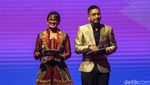 Gaya Nirina Zubir di Hub Space X KAI Expo 2023