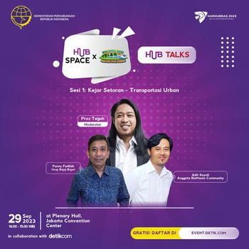 HUB Talk fliyer