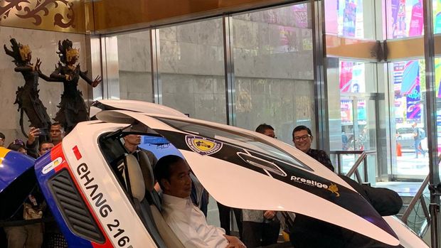 Jokowi di Hub Space 2023