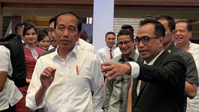 Jokowi di Hub Space 2023