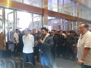 Jokowi Hadiri Pembukaan Hub Space 2023 di JCC, Disambut Menhub
