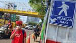 JPO Soepomo Tebet Hampir Rampung, Ada Lift di Kedua Sisi