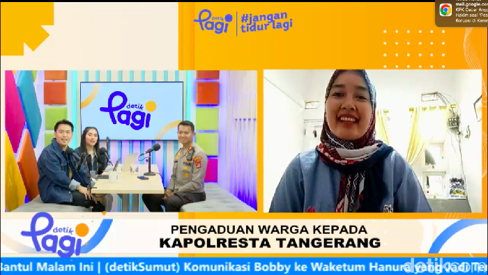 Jumat Curhat detikPagi bersama Kapolresta Tangerang