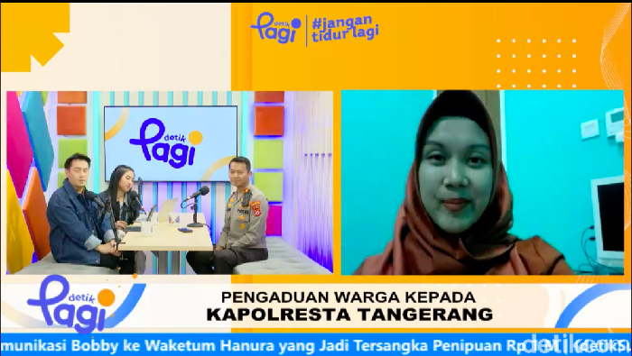Jumat Curhat detikPagi bersama Kapolresta Tangerang