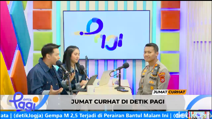 Jumat Curhat detikPagi bersama Kapolresta Tangerang