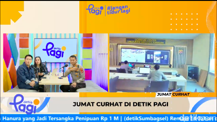 Jumat Curhat detikPagi bersama Kapolresta Tangerang