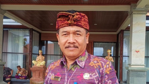 Kepala Dinas Koperasi, UMKM, Perindustrian dan Perdagangan (Diskoperindag) Kabupaten Karangasem I Gede Loka Santika.