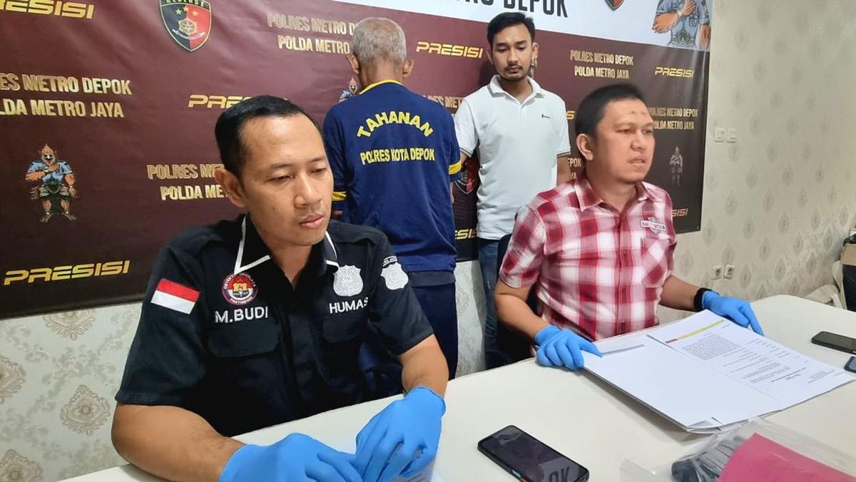 Polisi Ungkap Modus Kakek Cabul di Depok: Remas Kemaluan Bocah Secara Acak