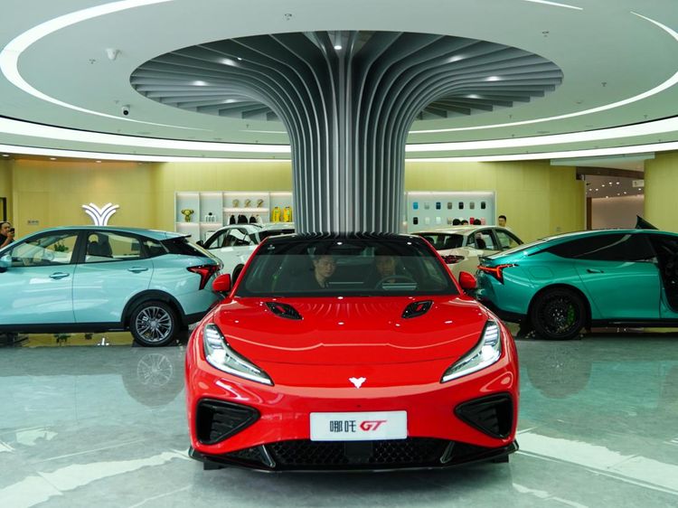 Mewahnya Kantor Mobil Listrik Neta di Shanghai