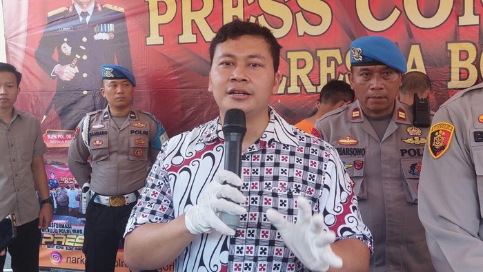 Kasat Reskrim Polresta Bogor Kompol Rizka Fadhila (M Sholihin/detikcom)