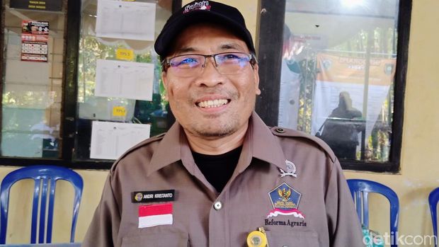 Kepala BPN Purworejo, Andri Kristanto.