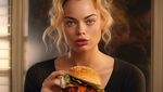 Keren! 10 Potret AI Selebriti Saat Menyantap Makanan Favoritnya