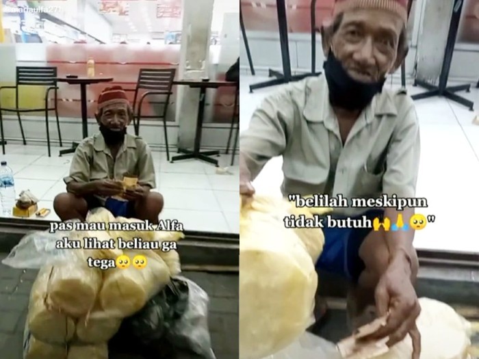 Kisah Sedih 5 Penjual Makanan yang Tak Laku, Dibagikan hingga Dimakan Sendiri