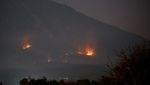 Lereng Gunung Agung Terbakar, Begini Kondisinya