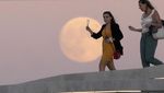 Lihat Lagi Indahnya Fenomena Supermoon di Eropa