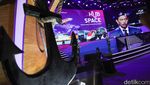 Momen Luhut Resmi Buka Hub Space X KAI Expo 2023