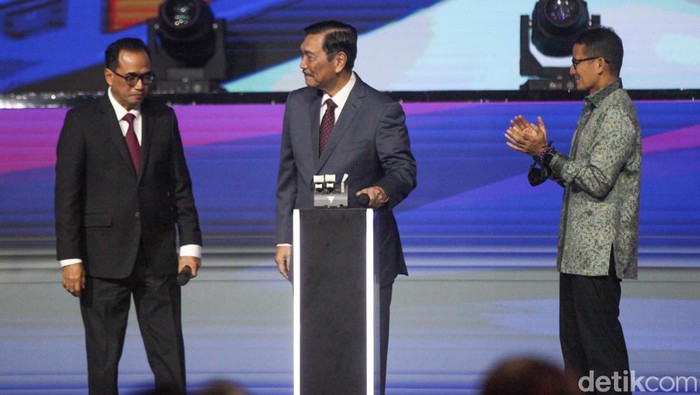 Luhut Resmi Buka Hub Space X KAI Expo 2023 Luhut Resmi Buka Hub Space X KAI Expo 2023