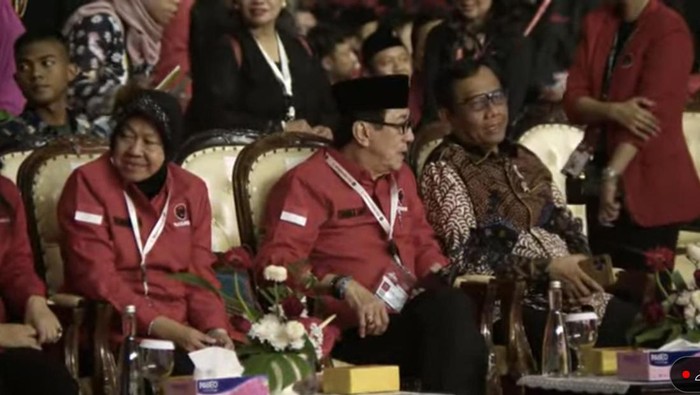 Mahfud Md hingga Sandiaga Uno hadiri Rakernas PDIP