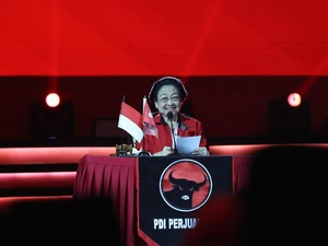 Megawati Sempat Batuk di Rakernas PDIP: Ini Alergi karena Polusi Jakarta