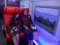 Menjajal Kereta Cepat Whoosh di Hub Space X KAI Expo 2023