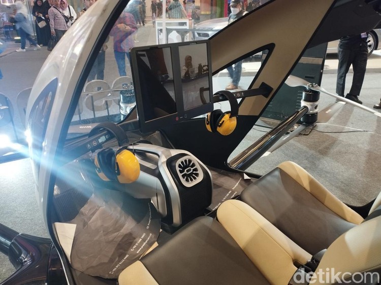 Mobil Terbang EHang 216 AAV di Hub Space x KAI Expo 2023